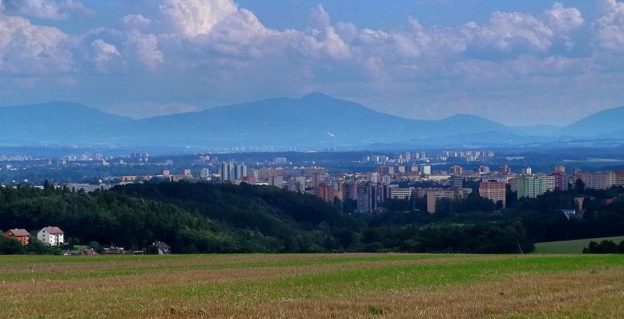 Widoki po drodze do Dobroslavic