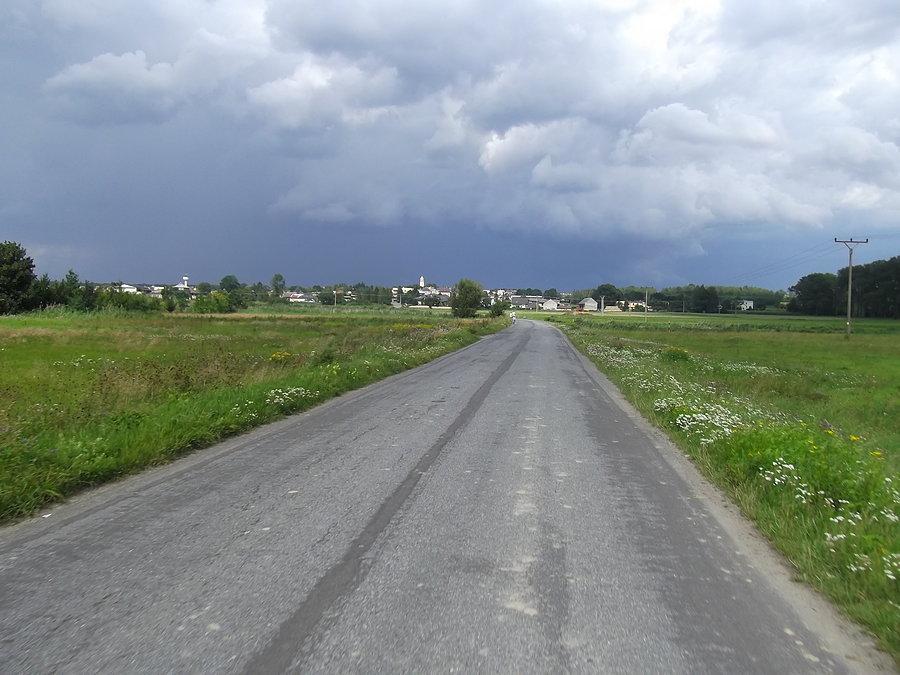 Droga do Kozmic. Przede mną znowu chmury