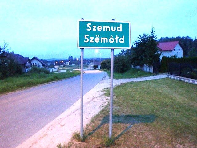 Niestety, ale do Szemuda dojechałem już o zmroku