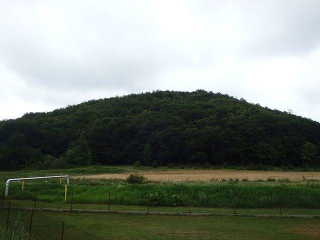 Dębowa Góra - widok od strony Kazimierza (pomorskiego)