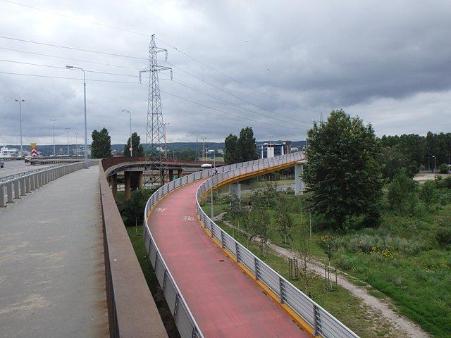 Ścieżka rowerowa w Gdyni