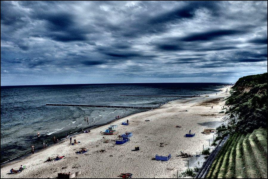 Plaża w Trzęsaczu
