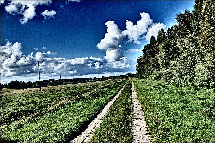 Szlak R10 z Ustki do Rowów