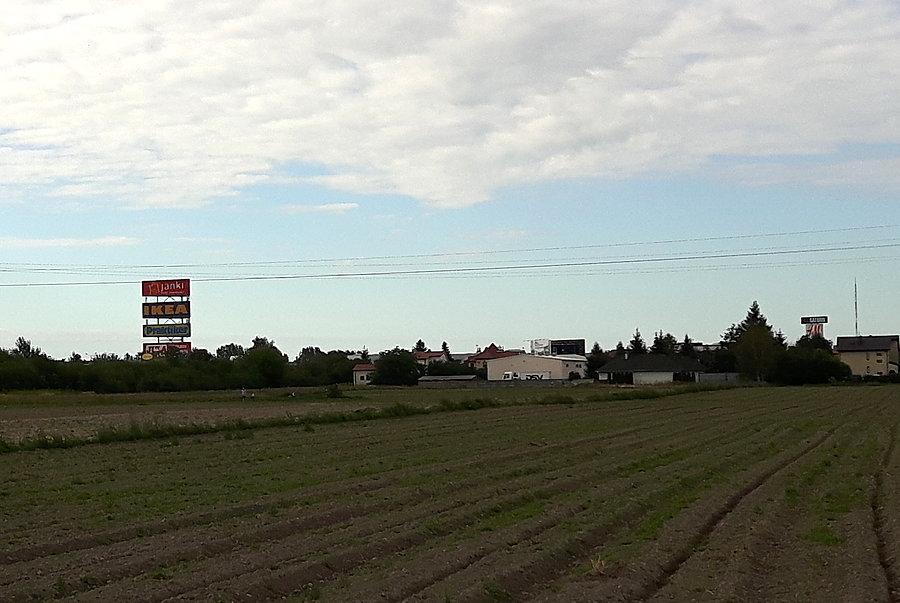 Centrum Janki z oddali