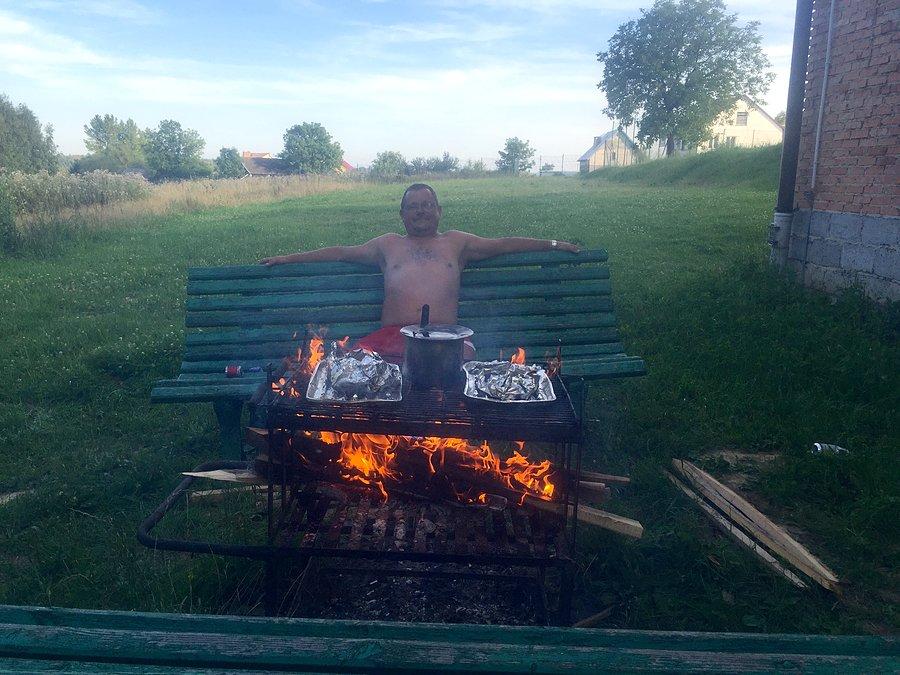 Grill nietypowy