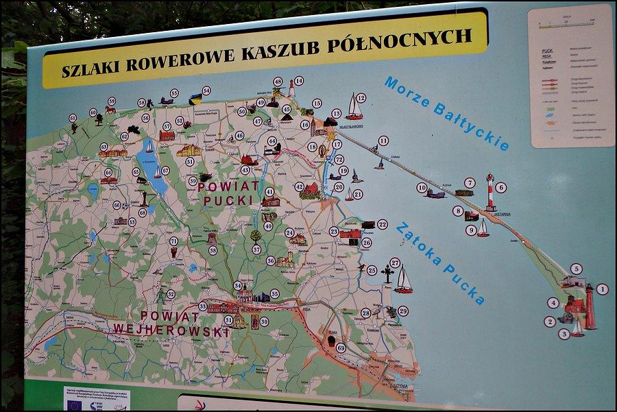 Szlaki rowerowe kaszubów północnych