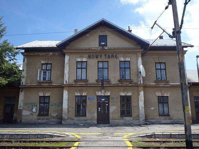 Dworzec PKP w Nowy Targu - przydałaby się mała rewitalizacja połączona z restauracją;)