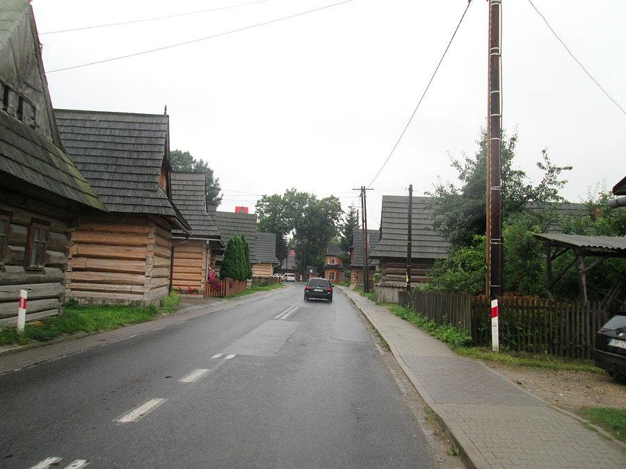 Drewniane domki w Chochołowie