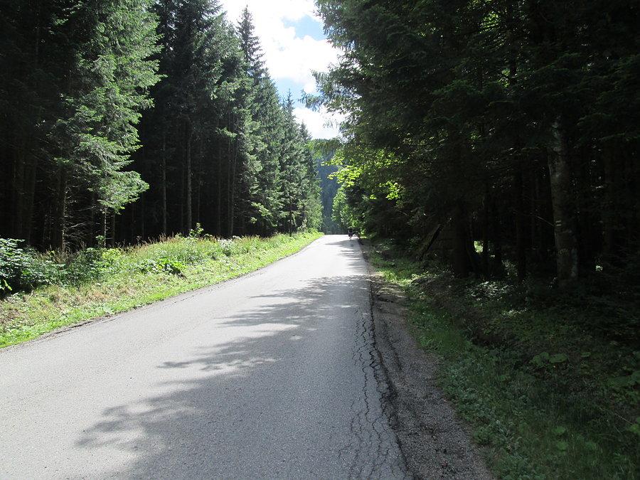 Pierwsze strome podjazdy