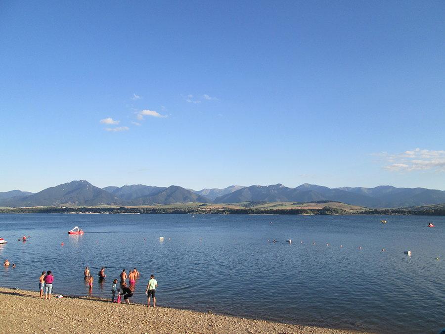 Liptowska mara widok z campingu
