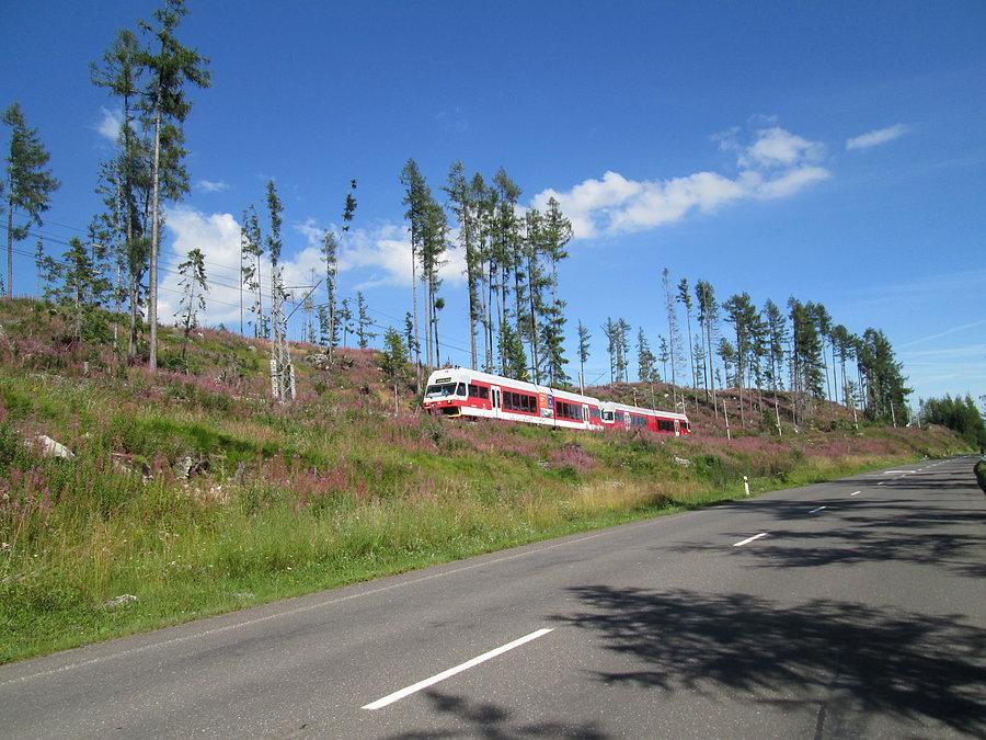 Kolejka z Tatranskiej lomnicy na strbske pleso