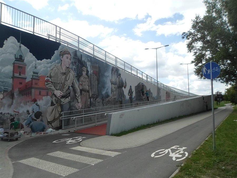Kiedyś fresk - dziś mural