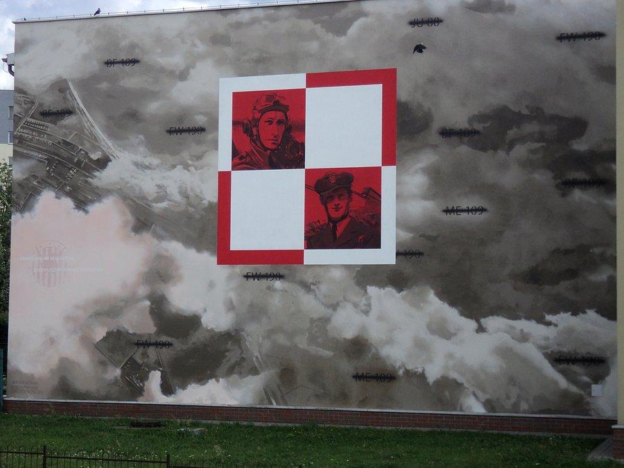 Lubię murale o tematyce historycznej