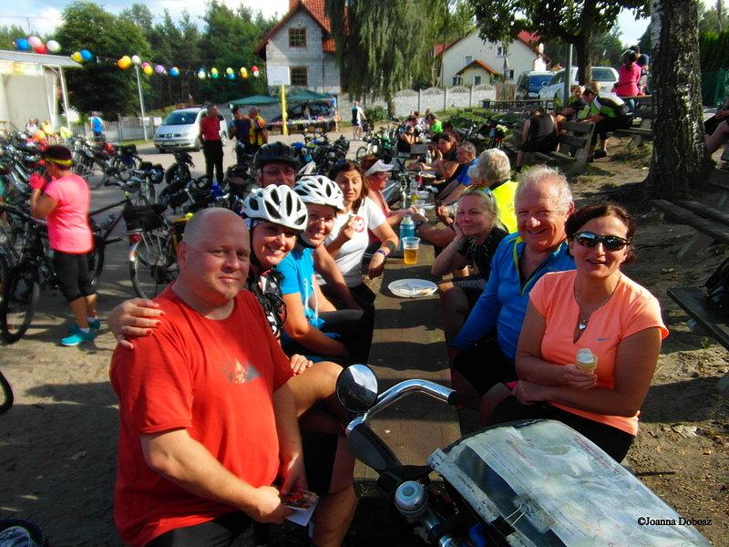XIX Rajd Kociewsko - Borowiacki-postój w Ocyplu