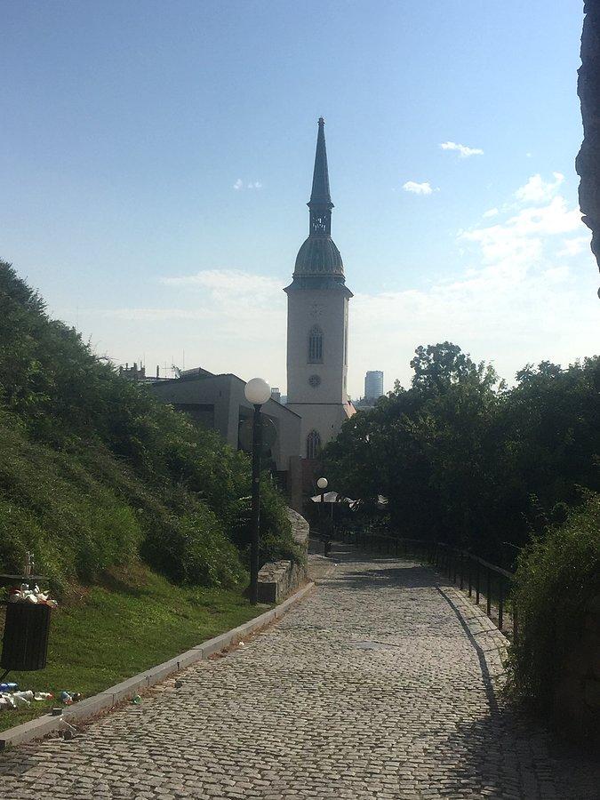Kościól w centrum Bratysławy