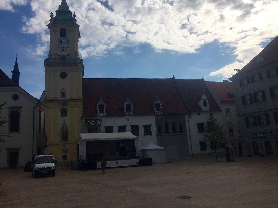 Centrum starej Bratysławy