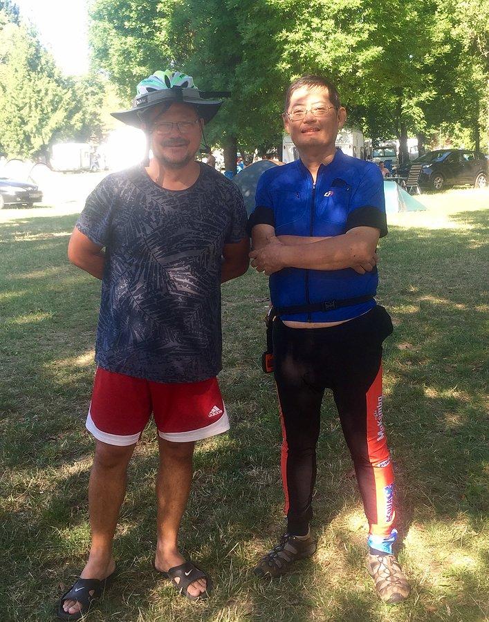 Rowerzysta z Szanghaju wersja Chińska