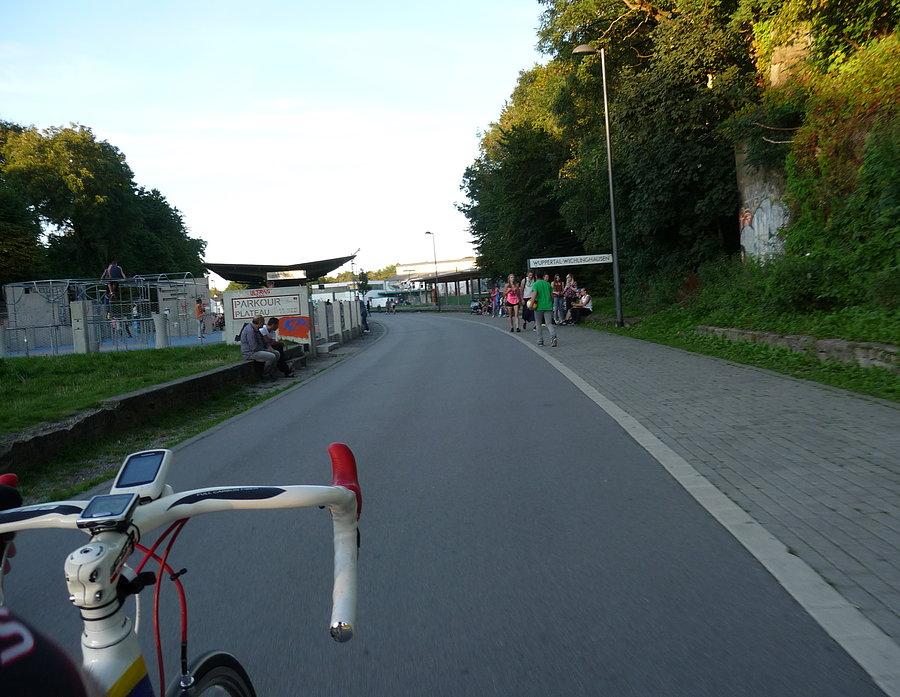 Wieczorna runda dookoła Wuppertalu - Bahnhoff Wichlinghausen na Nordbahntrasie