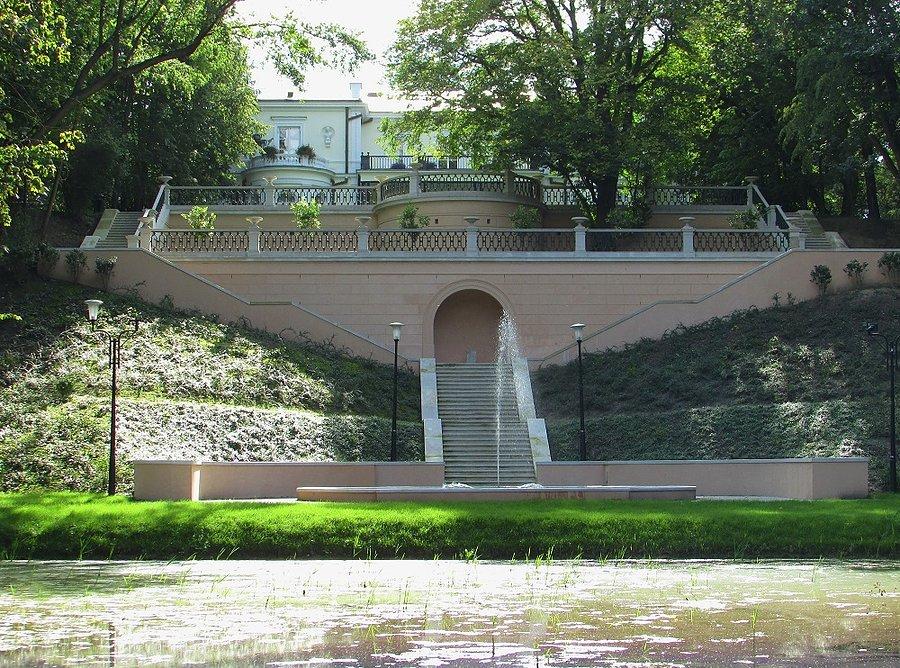 Taras Pałacu Krasińskich na Ursynowie