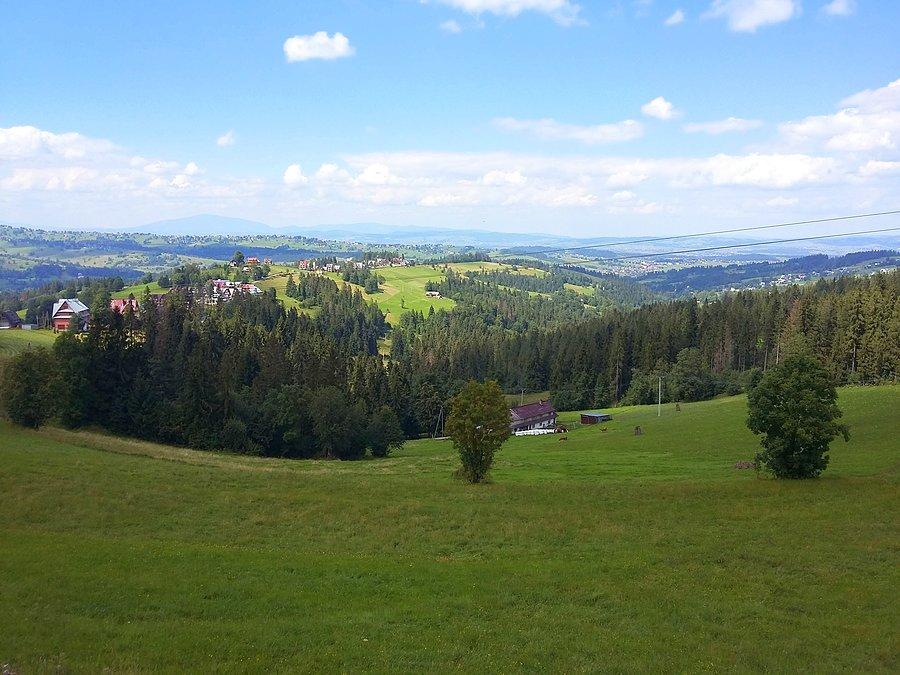 Widok z Gliczarowa I