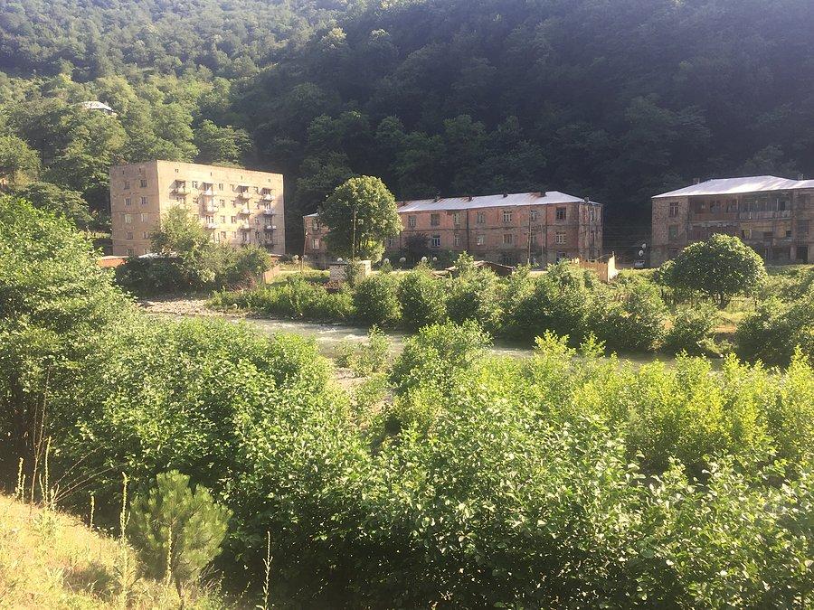 Wsi gruzińska wsi spokojna
