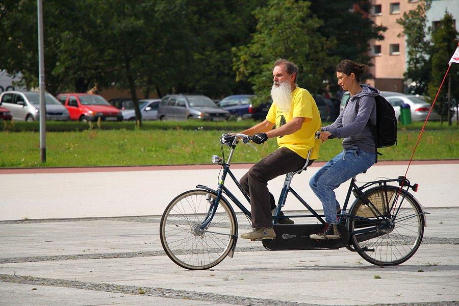 A także spróbować jazdy na tandemie
