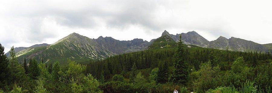 Panoramka z pobliża Murowańca