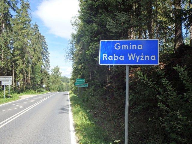 Pierwsza zaliczona gmina w drugim dniu na Podhalu:)