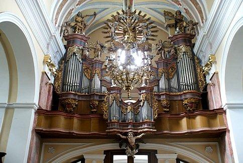 Przepiękne organy w Sanktuarium MB Mstowskiej