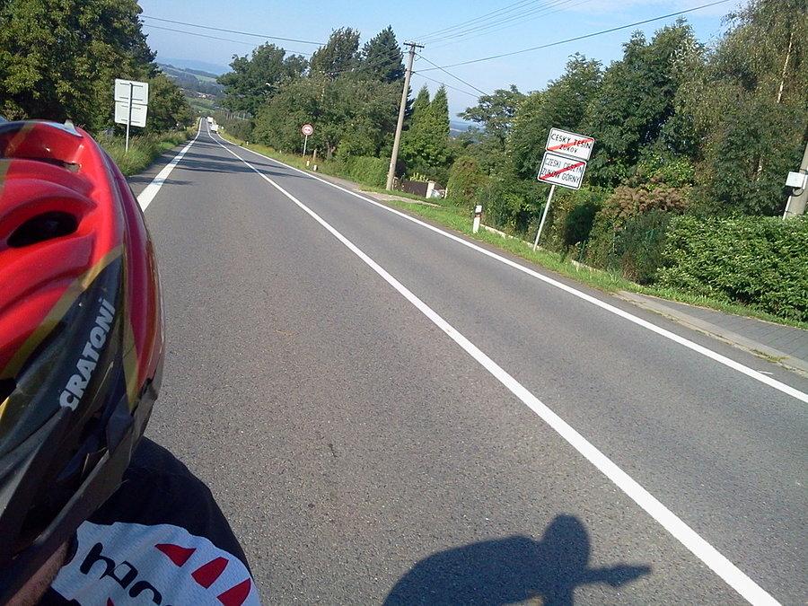 Podjazd na Żuków