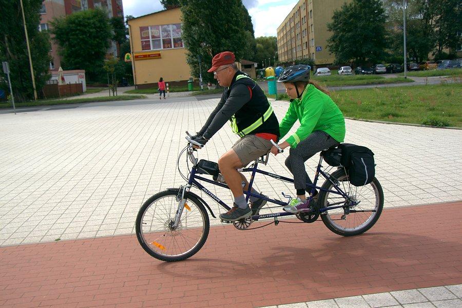 Andrzej z Sandrą w drodze