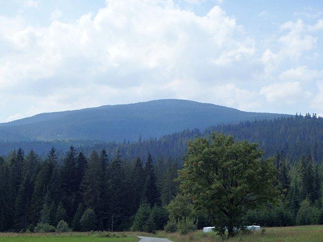 Widok na Babią Górę
