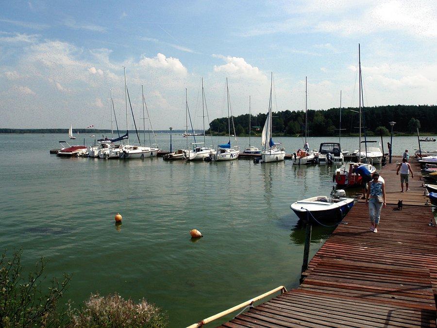 Przystań na Zalewie Porajskim
