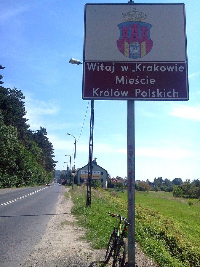 Wjazd do Krakowa