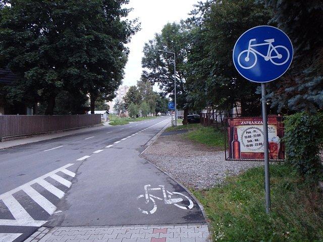 Oznakowanie szlaku nie budziło zastrzeżeń