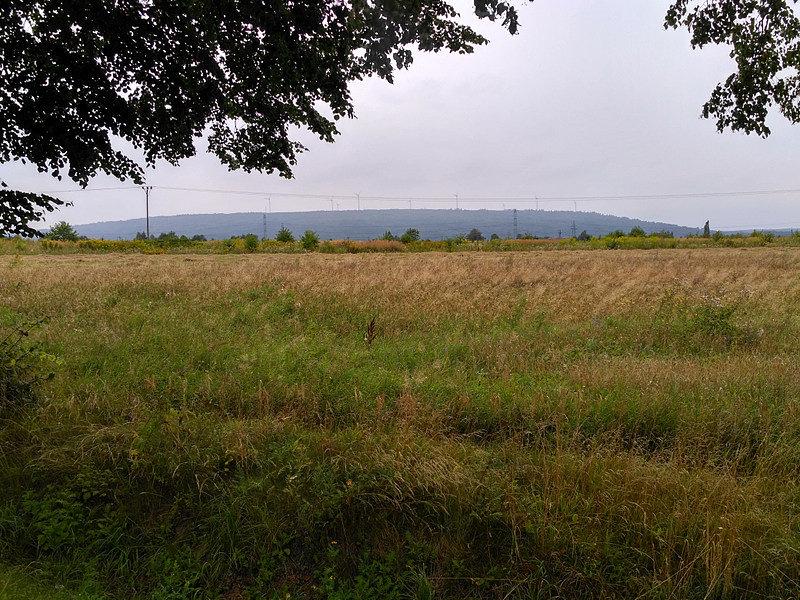 Deszczowe chmury nad górą Kamińsk