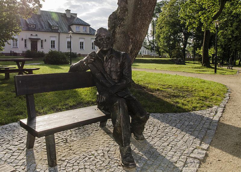 Na ławeczce w Koszęcinie