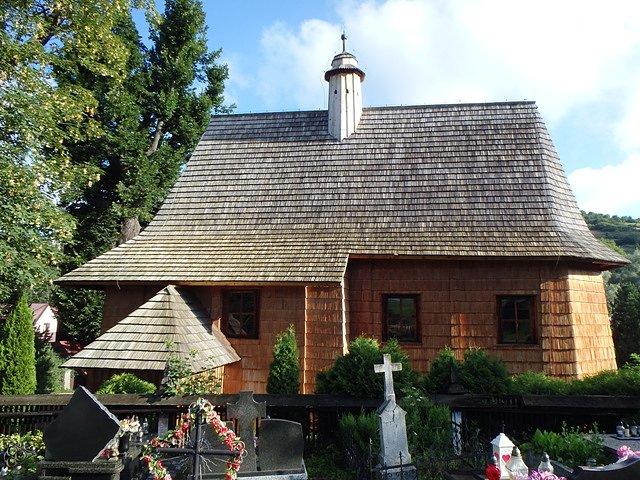 Kościół p.w. Świętej Elżbiety w Trybszu - element Szlaku Architektury Drewnianej