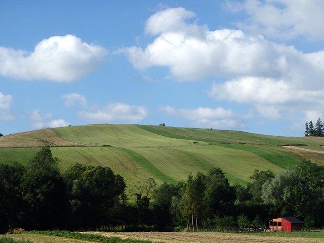 Piękno Podhala to nie tylko widok gór, ale i pól:)