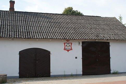 Remiza z 1933 r w Żarnowicy Dużej
