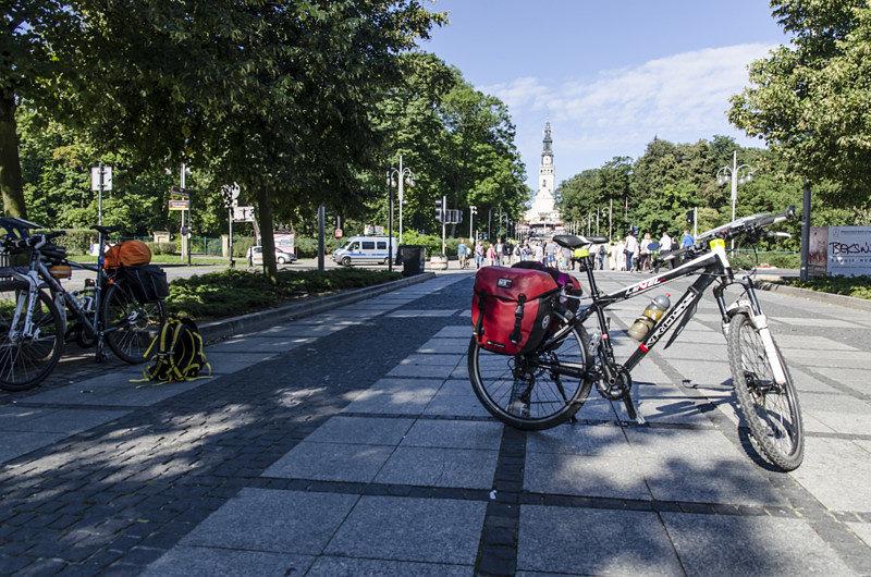 Widok na Jasną Górę
