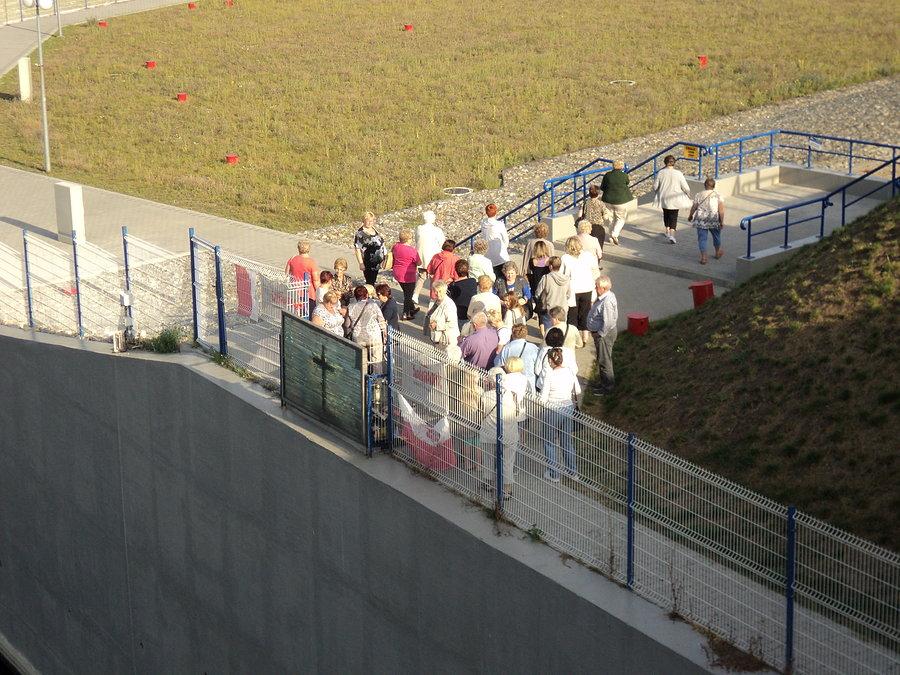 Już przed 8.00 rano była tu jakaś pielgrzymka