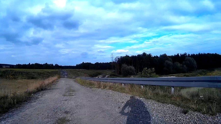 Rano widoczność w tym miejscy wynosiła około 20m