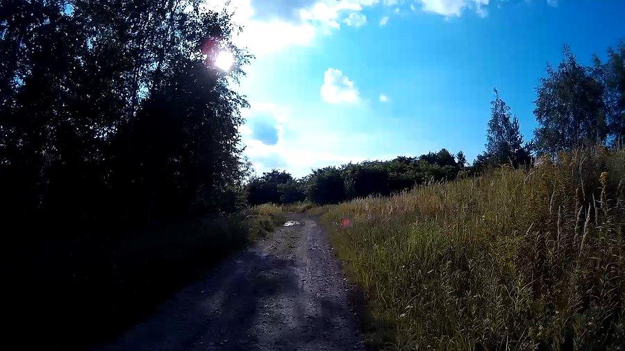 Podjazd na hałdę na Sośnicy