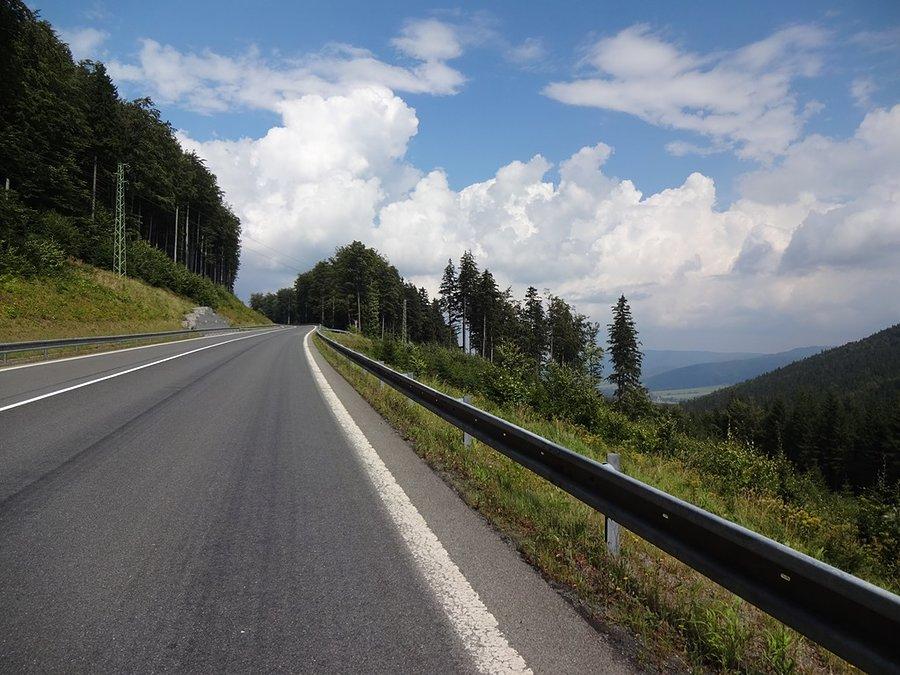Podjazd pod Cervenohorske Sedlo