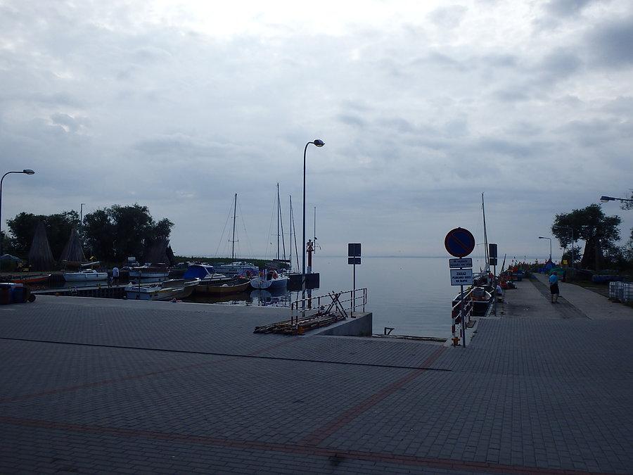 Piaski na Mierzei Wiślanej. Port