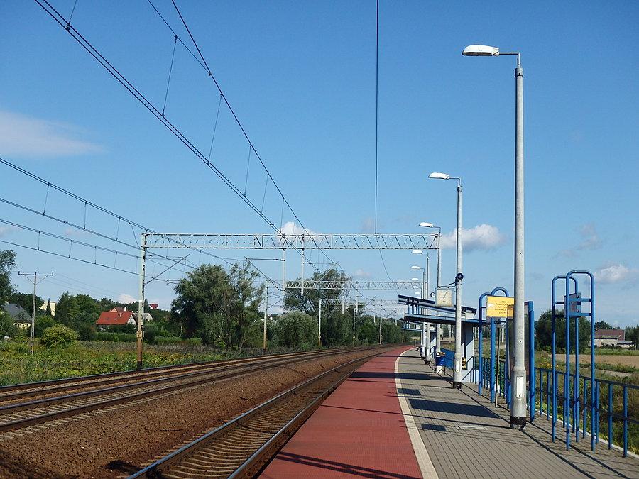 Skowarcz. Stacja kolejowa