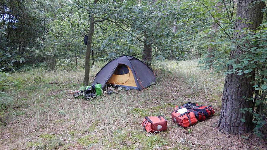 Wyprawa, dzień 1 - pierwszy nocleg jest