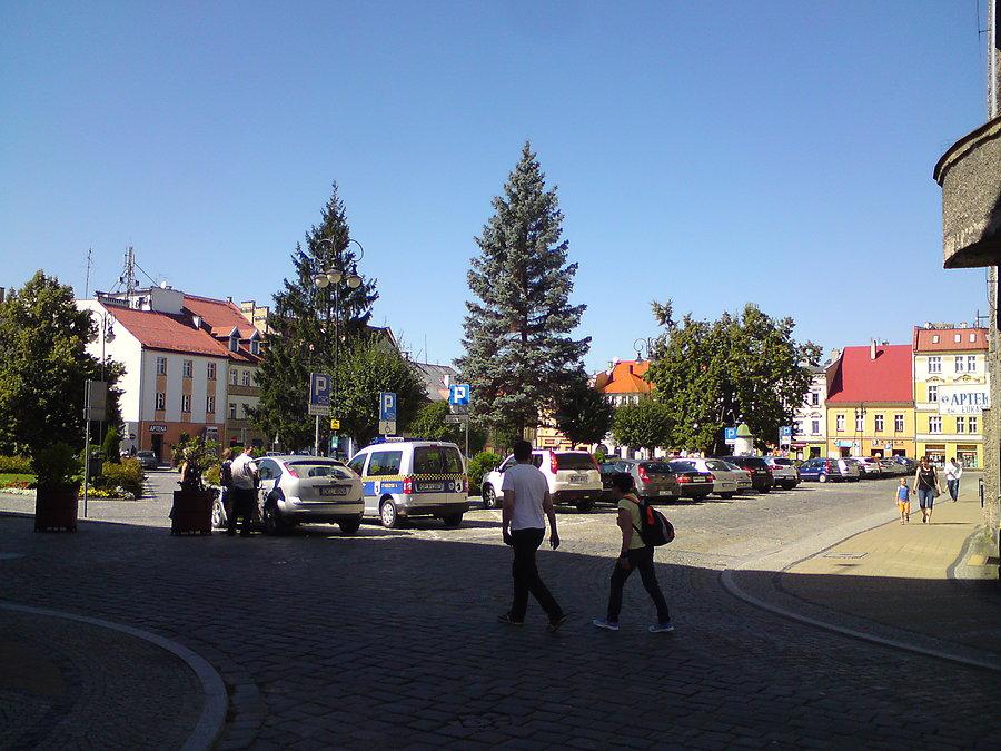 Rynek w Głuchołazach
