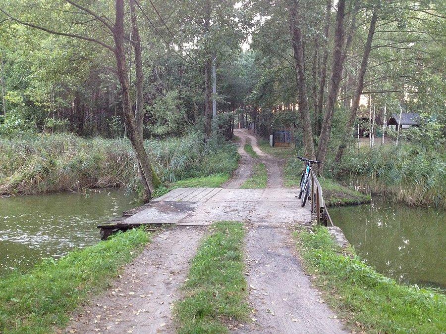 Rzeka Miała / mały jaz